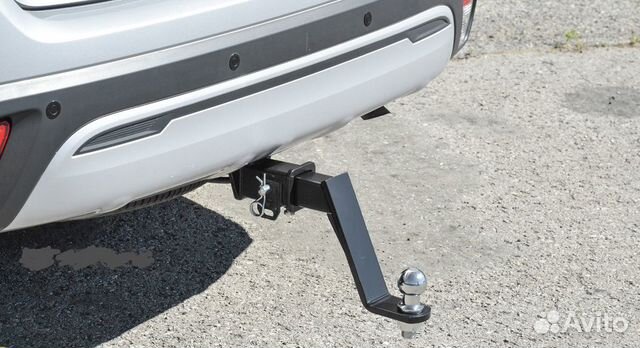 Кронштейн 50х50 для фаркопа, высота 190мм