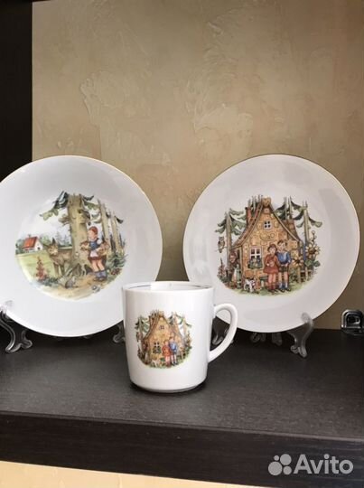 Коллекция фарфоровой посуды производство гдр