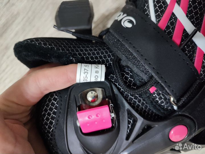 Коньки раздвижные для девочки