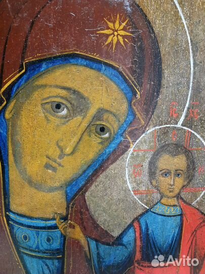 Старинные иконы. Казанская Пр. Бца