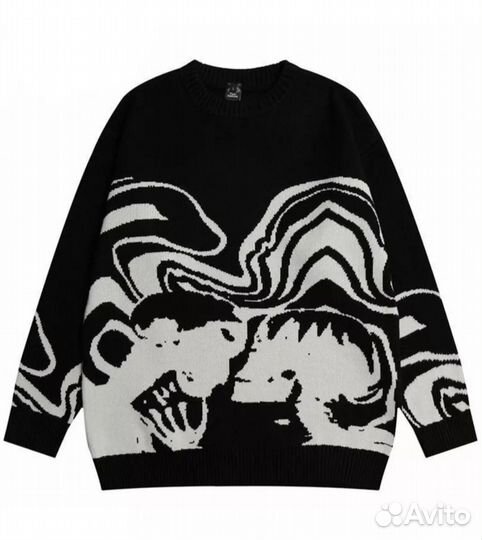 Свитер оверсайз