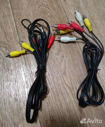 Кабель 3RCA -3RCA