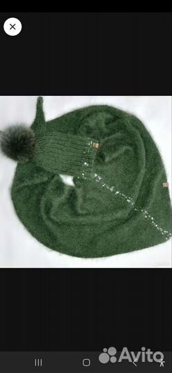 Шапка и бактус из норочки