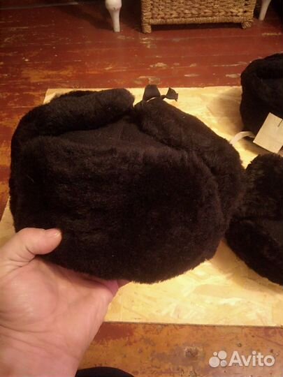 Шапка ушанка мужская меховая