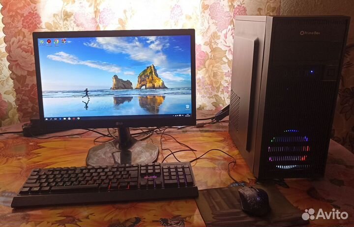 Игровой пк rx 550 fx-4350 20 гб озу