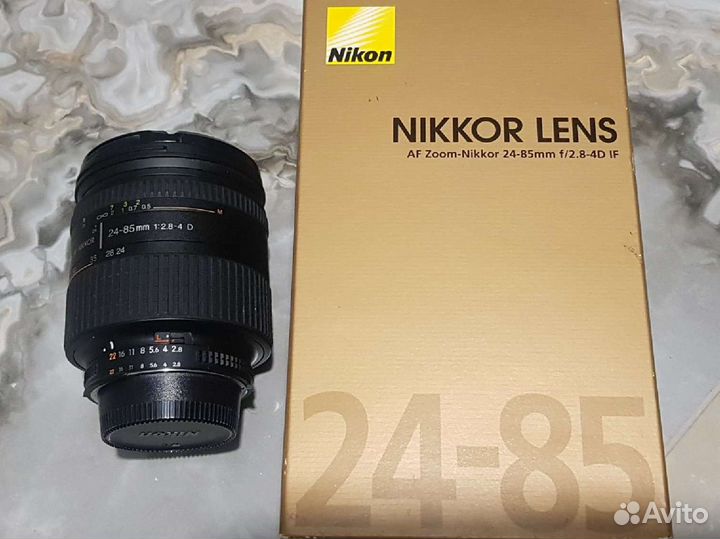 Объектив Nikon nikkor 24-85mm f/2.8-4