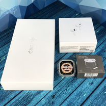 Комплект apple watch ultra 2 + airpods pro 2