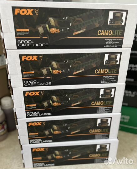 Чехол для перевозки шпуль FOX Camolite Spool Case