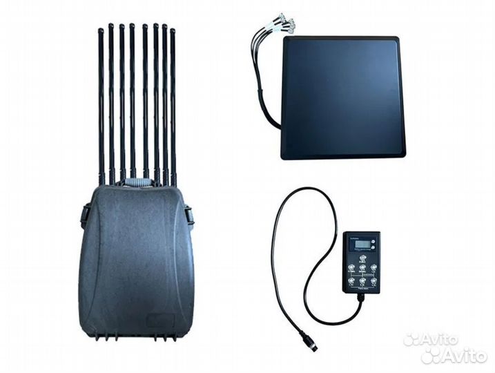 Портативный Рэб Подавитель FPV дронов 6 каналов