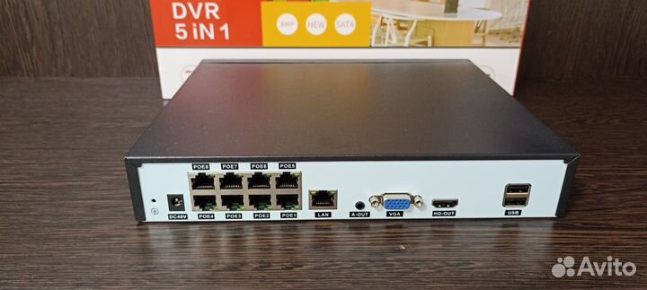 Комплект ip видеонаблюдения высокого разрешения