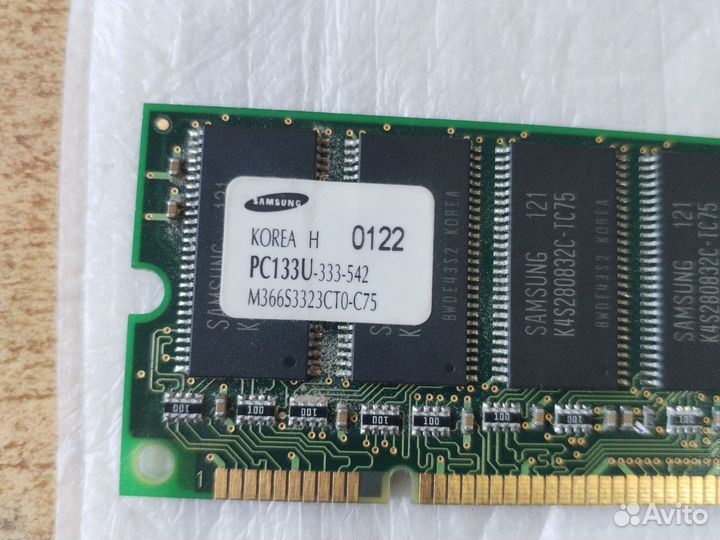 Оперативная память sdram dimm 133