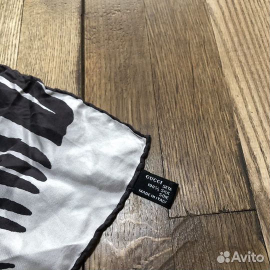 Шёлковый платок Gucci Италия оригинал