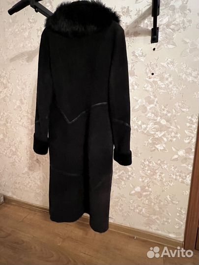 Дубленка натуральная женская 46