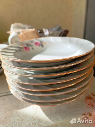 Тарелки суповые глубокие