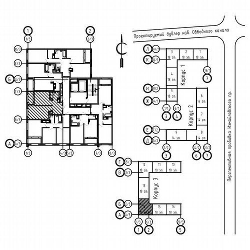 1-к. квартира, 40,9 м², 18/18 эт.