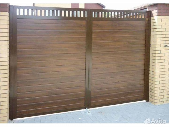 Ворота Въездные Распашные