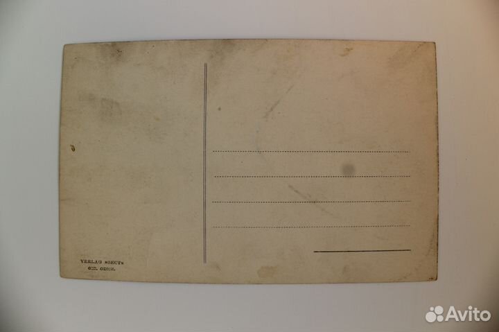 Старинные немецкие почтовые карточки открытые пись