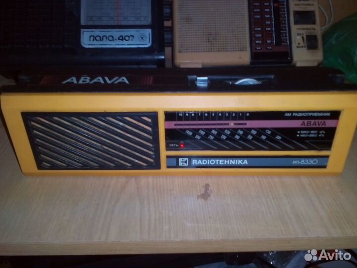 Радиоприёмник Radiotehnika Abava рп-8330 СССР