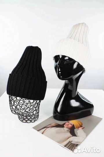 Шапки вязаные осенние