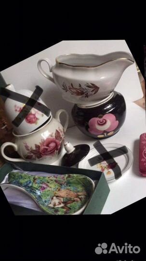 Фарфор/Кухон. предм(14в). Ц/разн