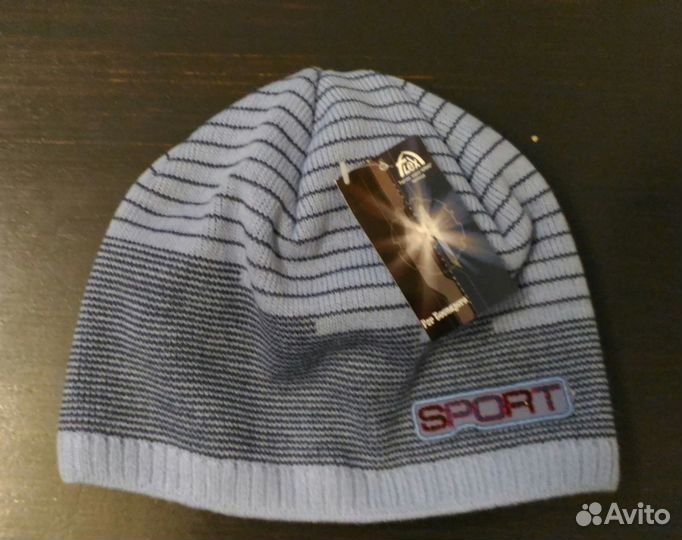 Шапка детская на флисе Новая