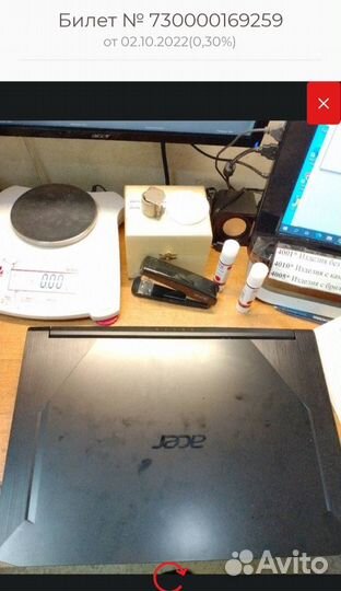 Ноутбук Acer Nitro 5 AN515-55-72N6