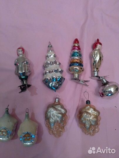 Елочные игрушки СССР