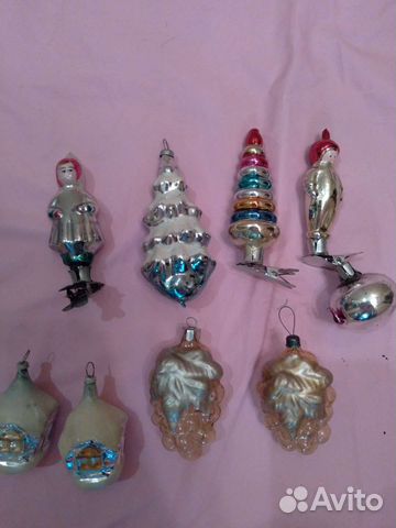 Елочные игрушки СССР