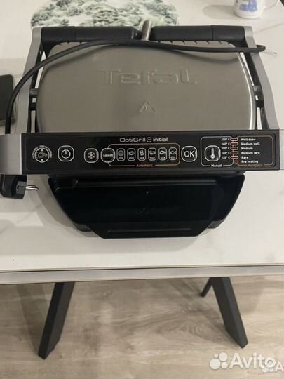 Электрогриль tefal optigrill + initial