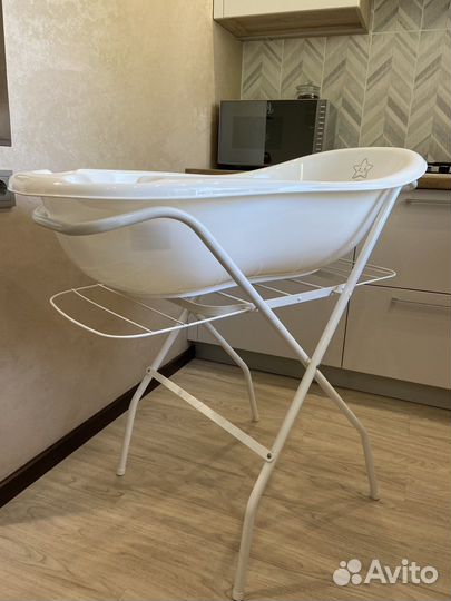 Детская ванночка с подставкой 100 см