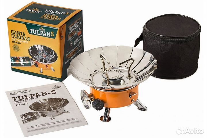 Газовая печь на баллоне Tulpan-S