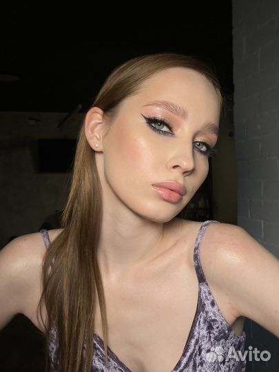 Укладка прическа макияж