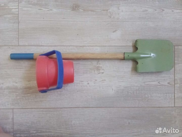 Винтажная лопатка и ведерко СССР 70 е гг