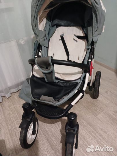 Прогулочная коляска зимняя бу