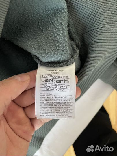 Свитшот Carhartt оригинал