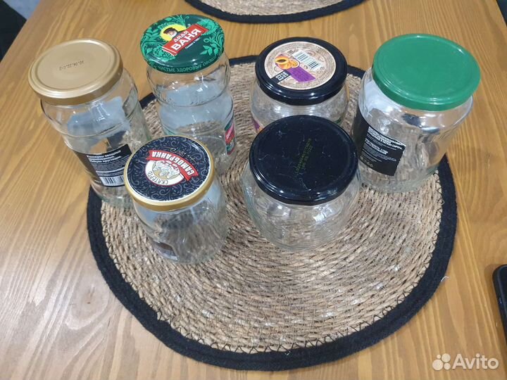 Банки стеклянные