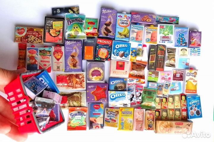 Миниатюрные продукты, напитки, mini food, заказ