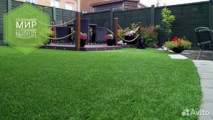 Рулонный газон