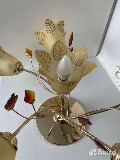 Люстра потолочная бу