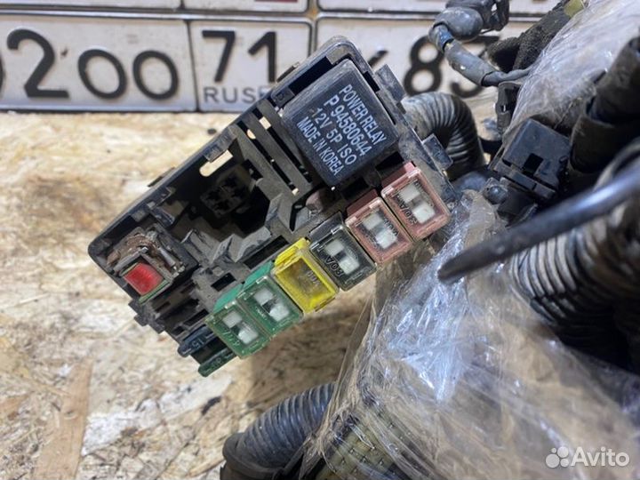 Подкапотная проводка двс Kia Sportage