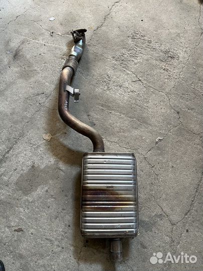 Приемная труба глушителя audi a4 b9 CYR 2.0