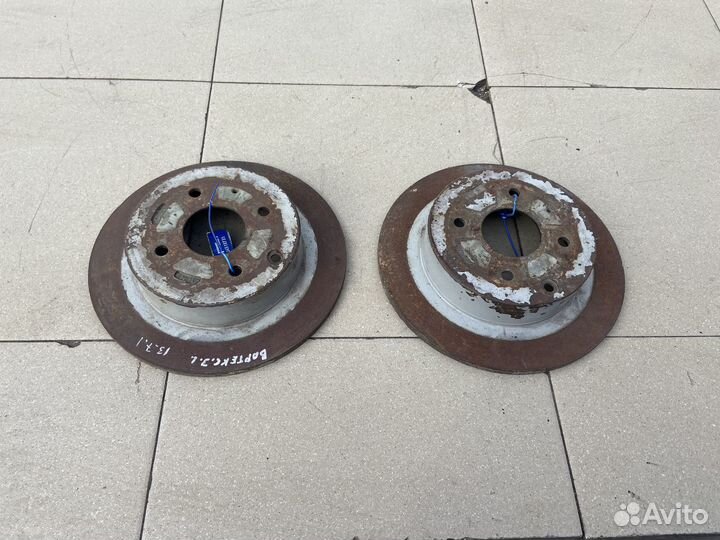 Тормозной диск задний Vortex Estina