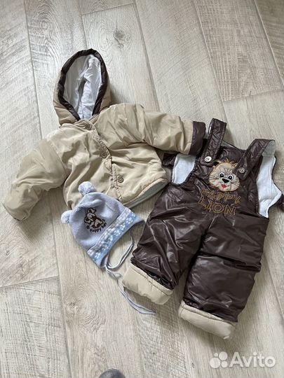 Комбинезон куртка на весну малышу ребенку