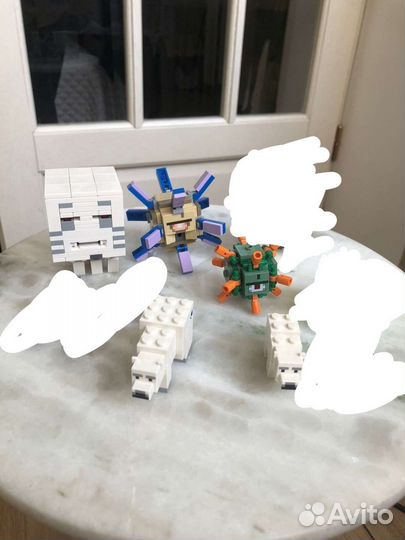 Лего фигурки и мобы Майнкрафт