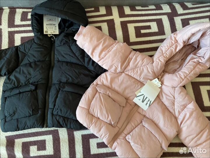 Куртка Zara новая на флисе