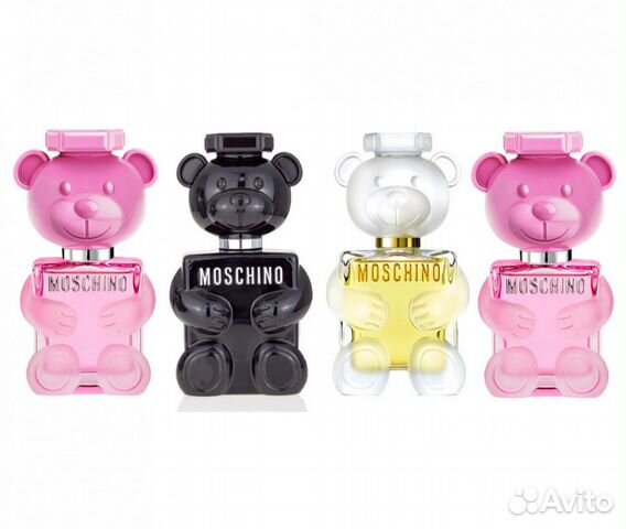 Подарочный набор духов Москино Той 2, 4х30мл Мишка
