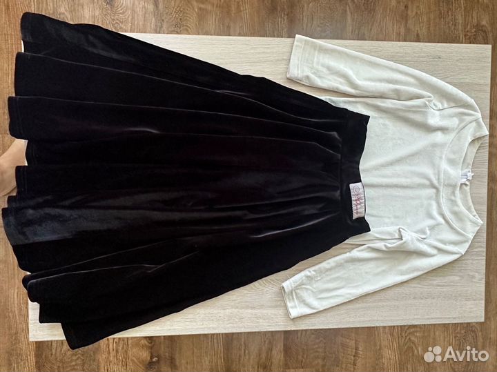 Боди и юбка для тренировки бальные танцы