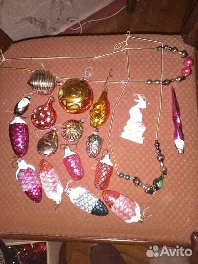 Елочные игрушки СССР