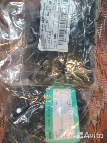 Ecap 1000 мкФ / 16 В 10x16 Конденсатор