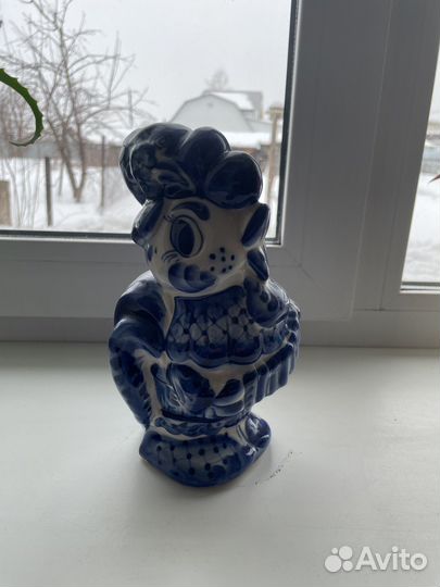 Петушок гжель